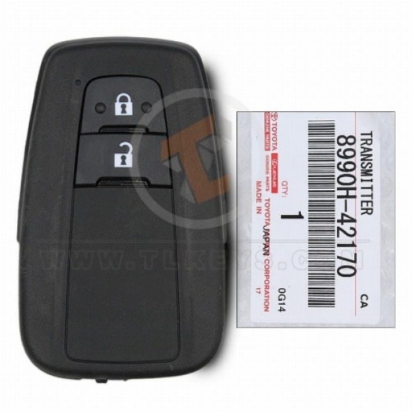 Genuine Toyota RAV4 Smart Proximity 2019 2020 P/N: 8990H 42170 433MHz Buttons 2